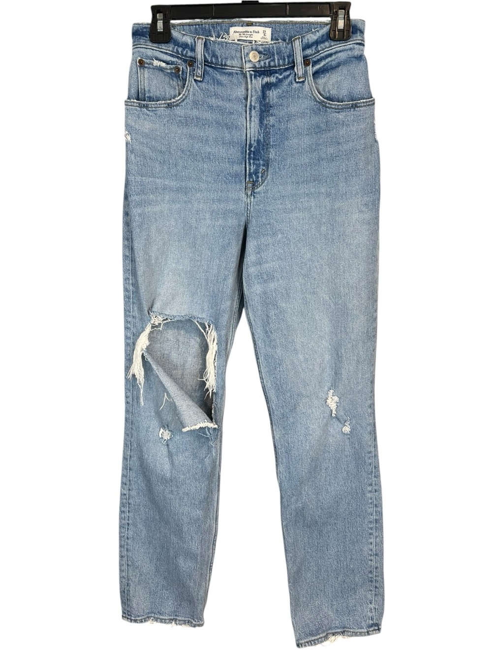Abercrombie & Fitch Curve Love Jeans The 90s Straight Ultra High Rise 27